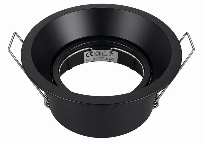 Ugradna rozetna 3280 GU10 crna