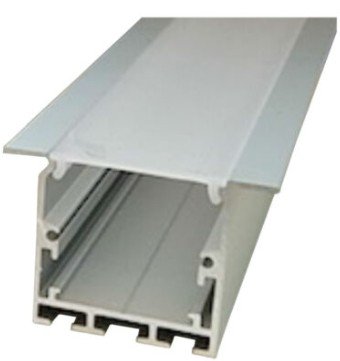 Aluminijumski profil ugradni 35×35mm 2m sivi