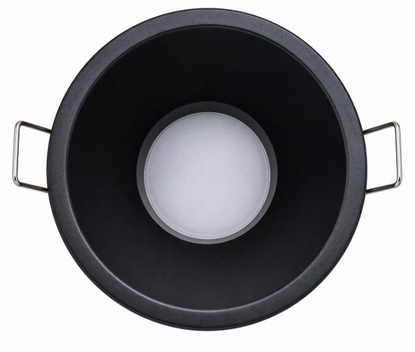 Ugradna rozetna 3281 GU10 IP54 crna