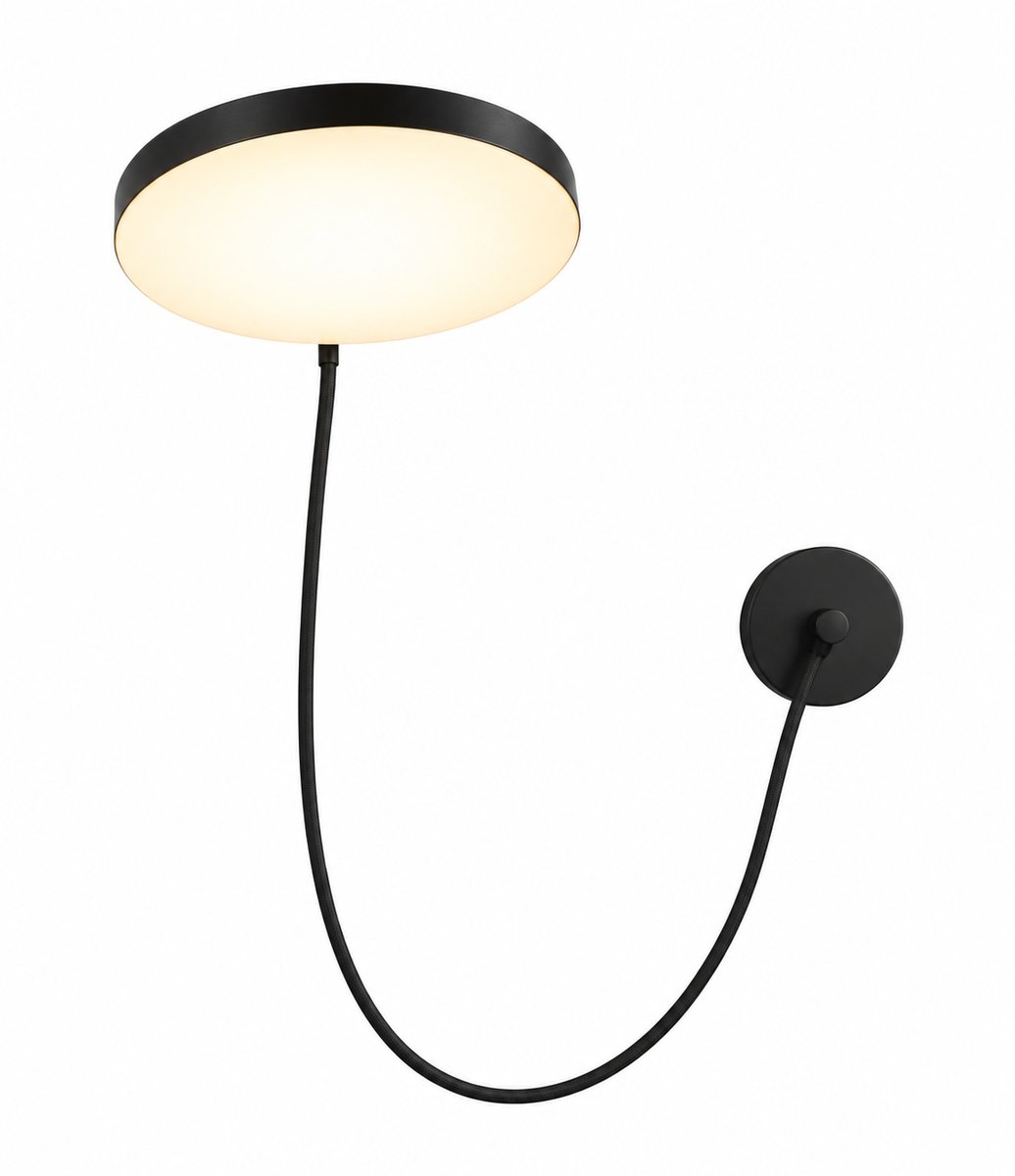 Zidna svjetiljka FJL-018-W-1 10W 3000K crna