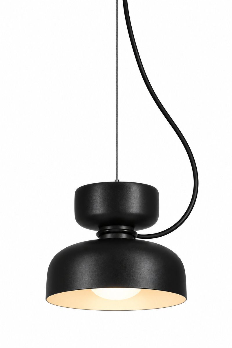 Visilica FJL-026-S-3 2×E27 crna