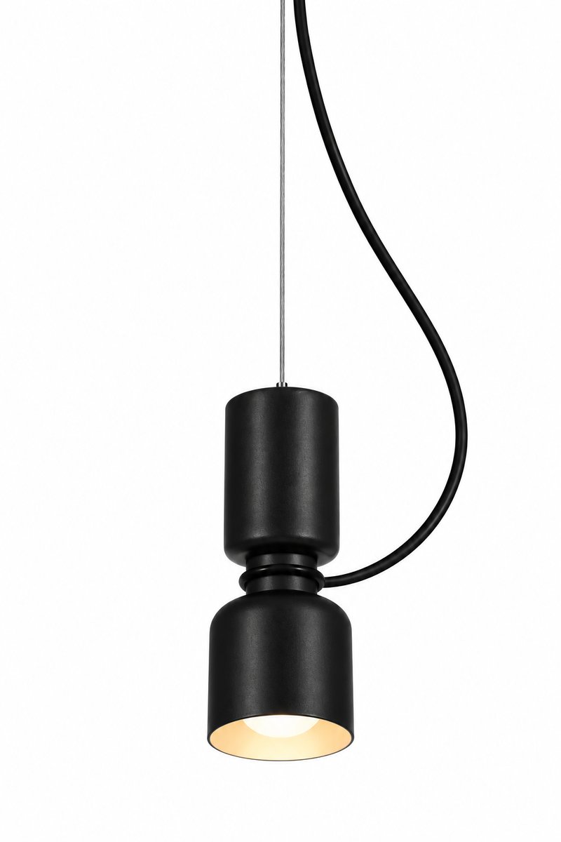 Visilica FJL-026-S-4 2×E27 crna