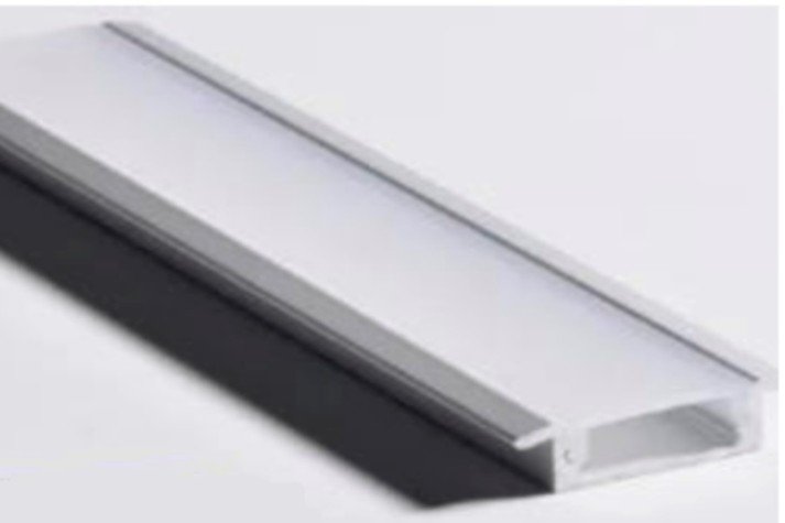 Aluminijumski profil ugradni 0001/618-4 2m sivi