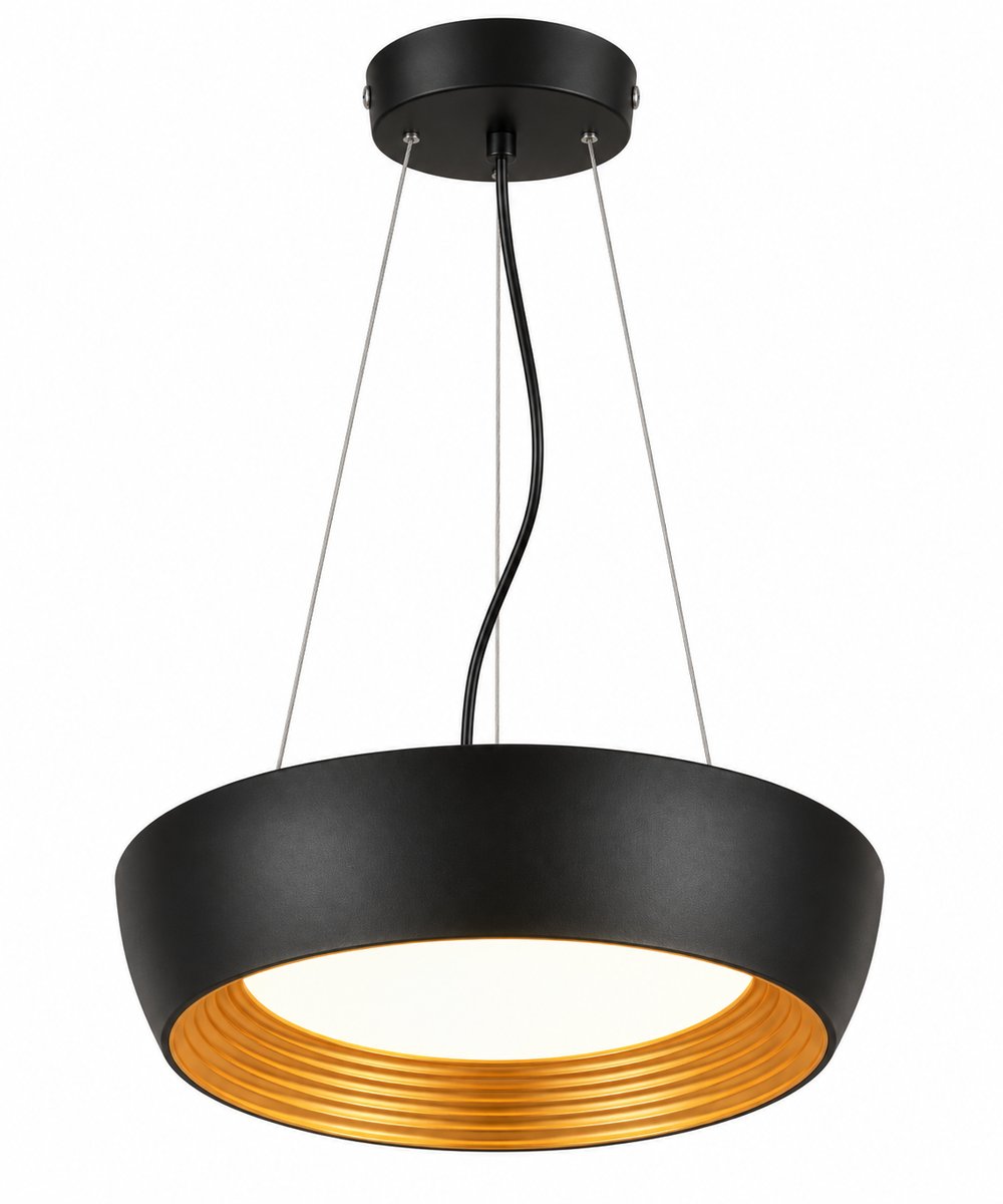 Visilica FJL-029-S-1 40W 3000K crna + zlatna