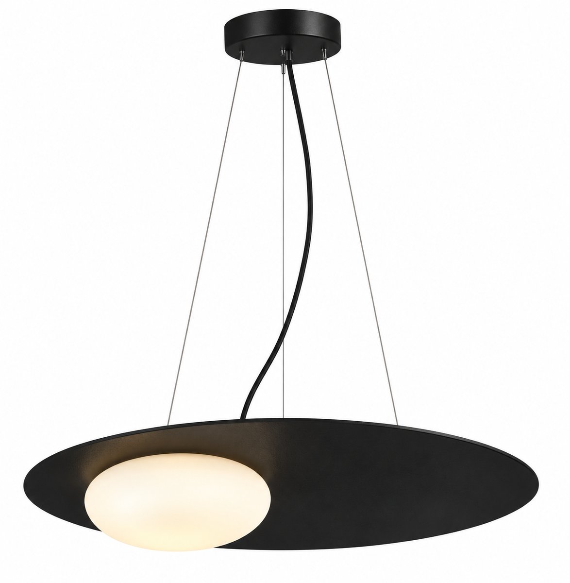Visilica FJL-009-S-1 12W 3000K crna
