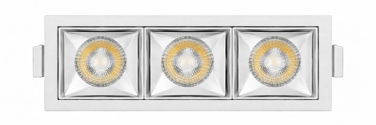Ugradna LED svjetiljka 029 3×4W bijela