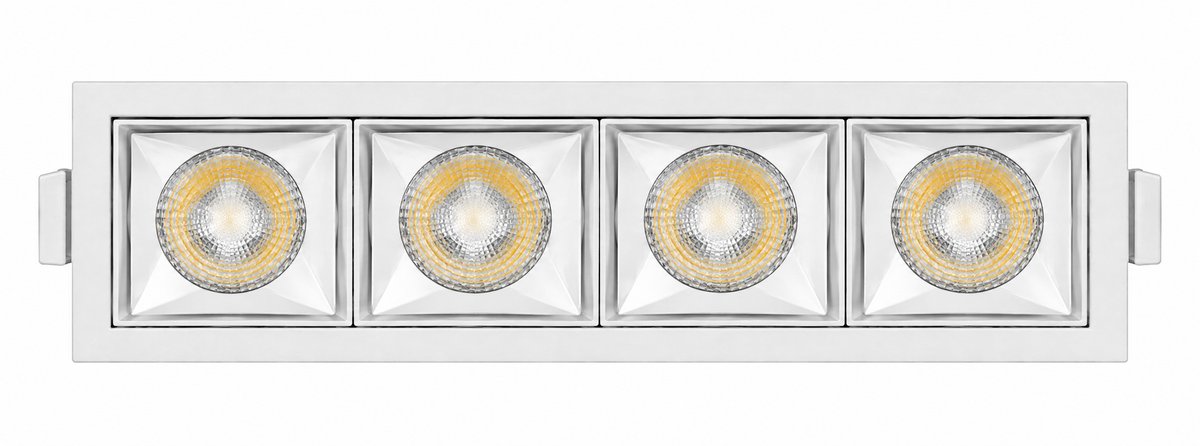 Ugradna LED svjetiljka 029 4×4W bijela