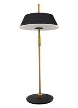 Stona lampa LC MSV MT1535/1 12W 3000K crna + zlatna