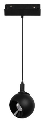 Magnetna visilica 12W 3000K Ø100×134mm crna