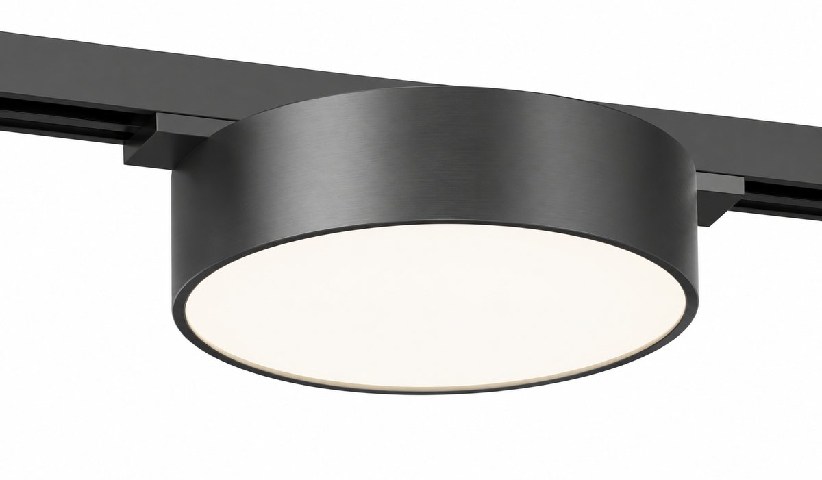 Magnetna LED svjetiljka 6W 3000K Ø74×45mm crna