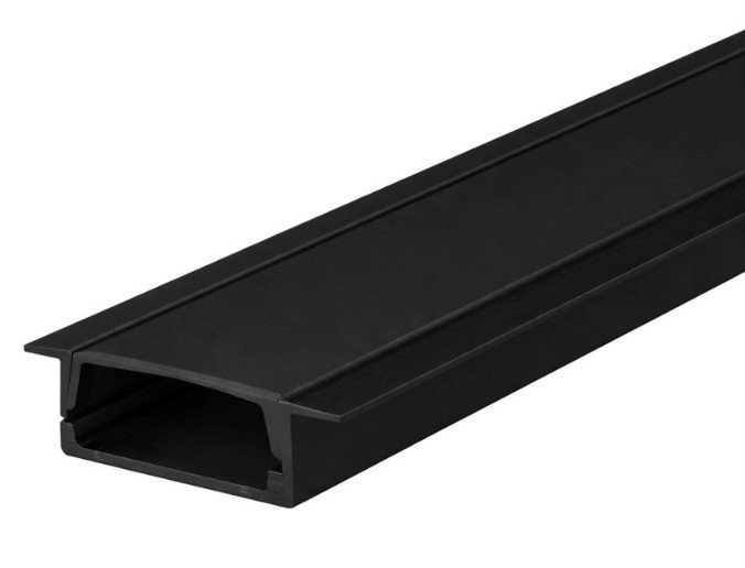 Aluminijumski profil 618 3m crni