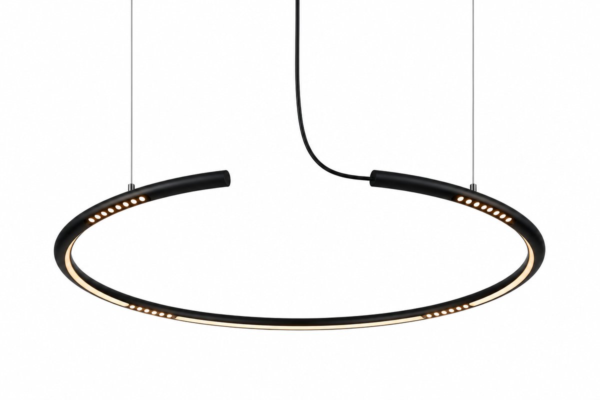 Visilica FJL-005-S-6 24W 3000K crna