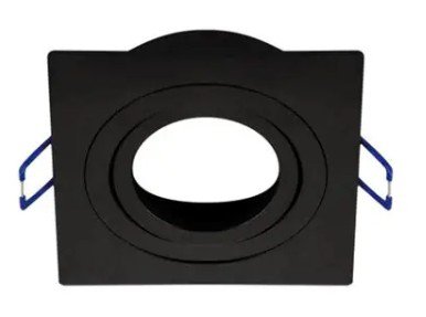 Ugradna rozetna 3283 GU10 crna