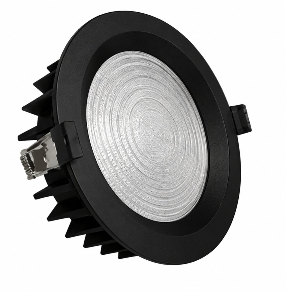 Ugradni LED downlight TENK 40 40W 3000/4000/6000K IP54 crni
