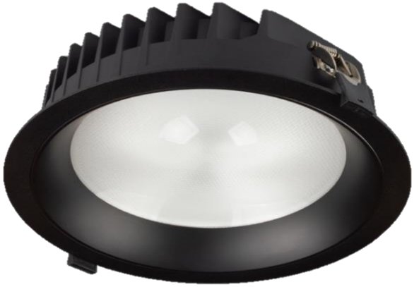 Ugradni LED downlight DF08 Y5E35 35W 3000/4000/5700K crni