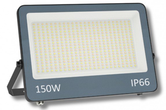 LED reflektor GN-FL913-150W 150W 3000/4000/6500K IP66 sivi