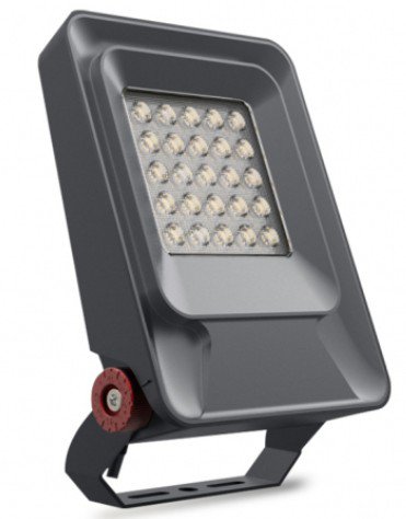 LED reflektor FL50W-08 50W 4000K IP65 crni