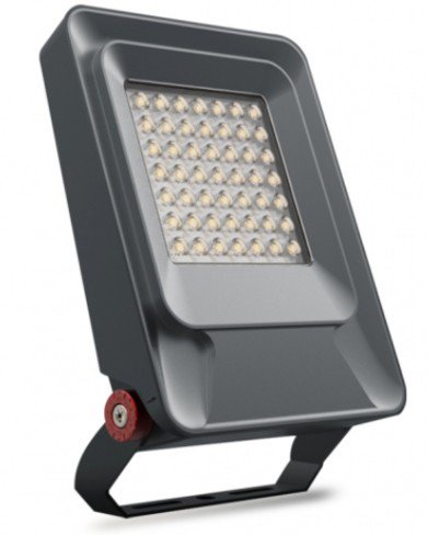 LED reflektor FL100W-08 100W 4000K IP65 crni