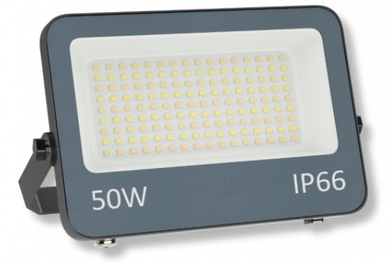 LED reflektor GN-FL913-50W 50W 3000/4000/6500K IP66 sivi