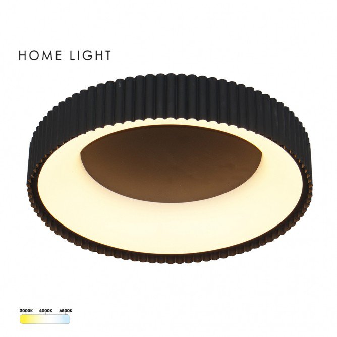 Plafonjera SOLEA 71 40W 3000/4000/6000K crna