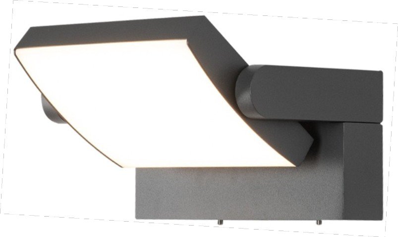 Zidna svjetiljka S007 20W 3000/4500/6000K IP54 siva
